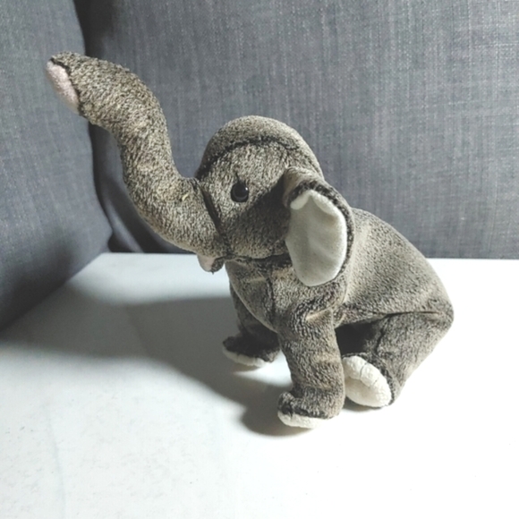 Ty beanie baby trumpet the elephant no heart tag - Picture 7 of 10